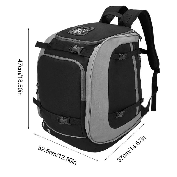 Ski Helmet Goggles Gloves Skiing Gear Bag Waterproof Snowboard Ski Boot Backpack