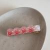 Jelly Color Cute Strawberry Hairpin Girls Lolita Bangs Duckbill Clip Girls Sweet Hair Side Clip Summer Styling Accessories