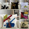 Cartoon Comic Arsene L-Lupin The Third 4 Pillow Case Natural Linen Pillow Case Double-Sided Decor Sofa Pillowcase Home Decor