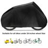 Waterproof Bicycle Covers Dustproof Bike Tent Multipurpose Protective Sleeve XL Size Case Snow Rain UV Protector Black