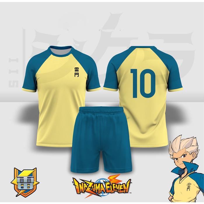 

Набор футболок Inazuma Eleven 3D Принт Акселя Блейза Косплей Аниме Комплект из футболки и шорт Мужчины Женщины Спортивные Футболки Аутфиты S