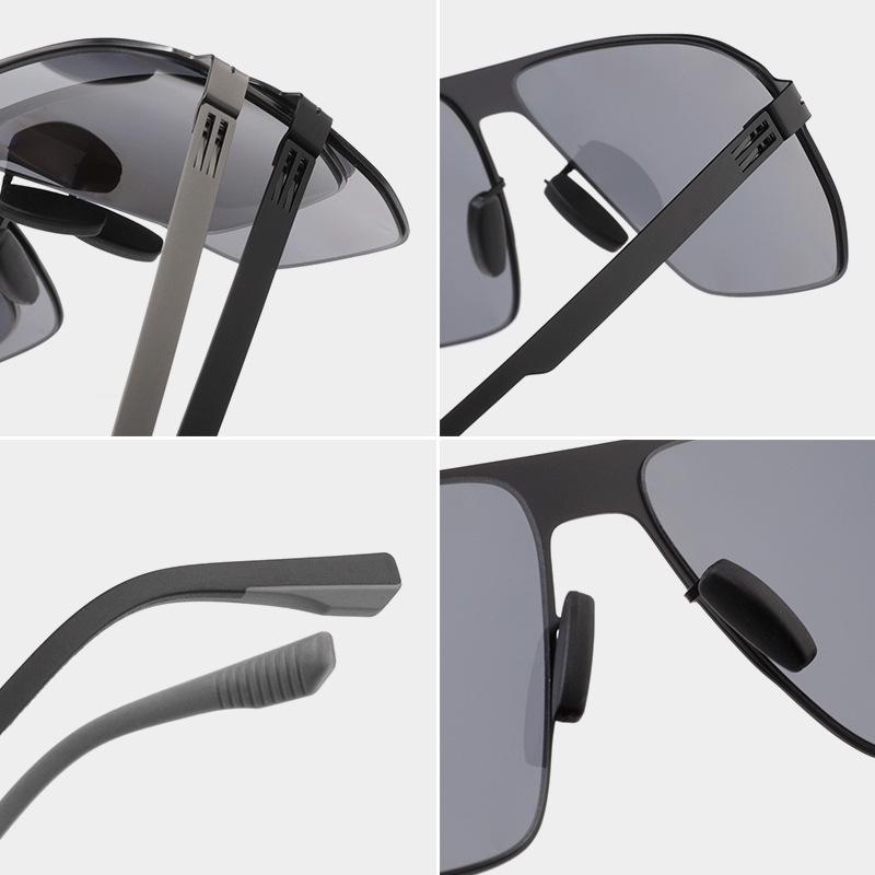 Men's Polarized Anti-UV HD Sunglasses for Mountaineering, Driving, and Fishing.