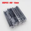 100pcs 190x11mm Big Milkshake Straws Bubble Boba Milk Tea Plastic Thick Straws Smoothie Cold Drinking Drinkware Bar Accessories