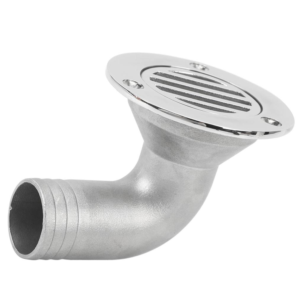 Boat Deck Drain 90 Degree Elbow 316 Stainless Steel Split Floor Deck Drain for Fishing Boat Yacht