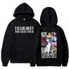 Autumn and Winter New American High Street Taylor Couple with the Same Spoof Character Letter Graffiti Hooded Sweater