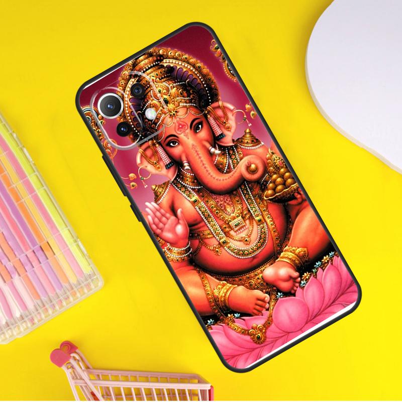 Ganesh Elephant God Cover For Xiaomi 14 13 Ultra 11T 12T 13T 14T Pro POCO X7 Pro X3 X5 F3 F5 F6 M6 X6 Pro Case