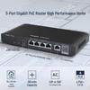 Ruijie 5-Port Gigabit PoE Gateway Router with AC Controller