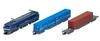 TOMYTEC N Gauge EF210 Type Container Train Set 3 Cars 98394 Railway Model Freight Car