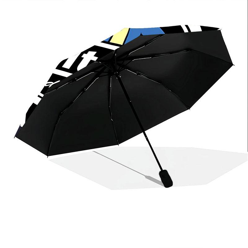 vault Pattern Pattern New Style Umbrella, 1 Piece Automatic Folding Umbrella, Portable Foldable Travel Umbrella, Outdoor Umbrella,Birthday Gift