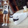 Summer New Little White Shoes Female Students Lace-up Board Shoes Flat-soled Sports and Leisure Women's Shoes 6
