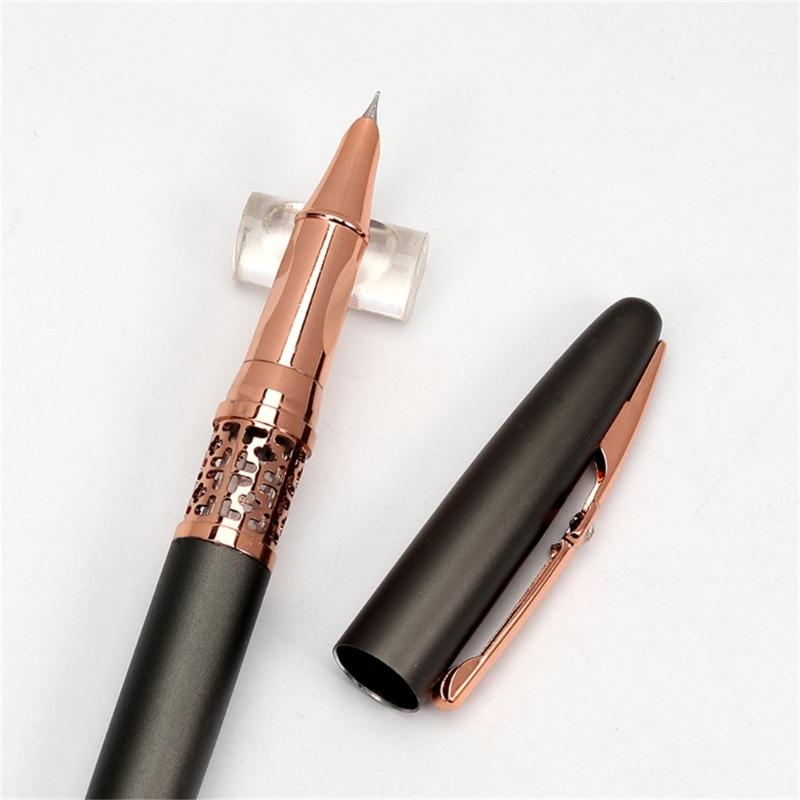 Metal Fountain Pen Smooth Writing Pen Calligraphy Pen Business Pen Ink Pen School Office Supplies Signature Pen