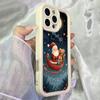 JT5 Aesthetic Christmas Realme 14 15 Huawei P40 Honor 70 90 Infinix Tecno itel Motorola Google All Model Angel eyes Soft TPU Phone Case