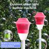 Kids Bubble Machine with LED Lights Easy To Use Rechargeable Outdoor Automatic Bubbles Blower Maker Machine