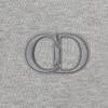 DIOR Sweatshirts Men's Gray Crew Neck Moderate Regular 113J699A0531-C888