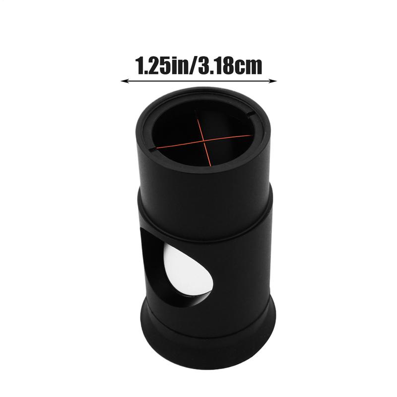 1 peça Liga de Alumínio 1,25 Polegadas Cheshire Ocular Colimadora Colimador Calibrador de Eixo Ótico para Telescópios Refletores Newtonianos
