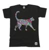 CAT Pattern Art  T-Shirt Unisex Mens Ladies HIPSTER Clothing Trendy Gift