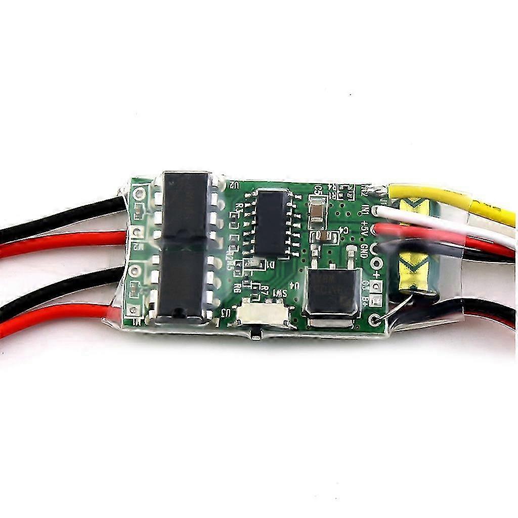 5A Brushed ESC For 2S/3S Lithium Batteries Differential Boats Tanks 35-16 To 1 25-26