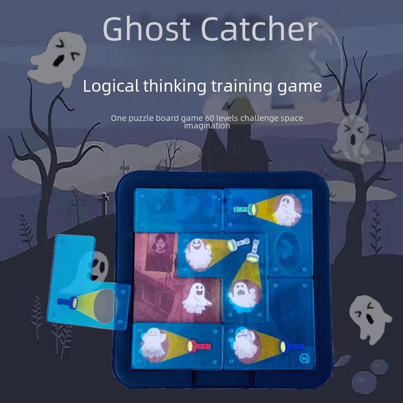 Ghost Catcher: Educational Desktop Game for Kids - Interactive Parent-Child Puzzle and Thinking Toy