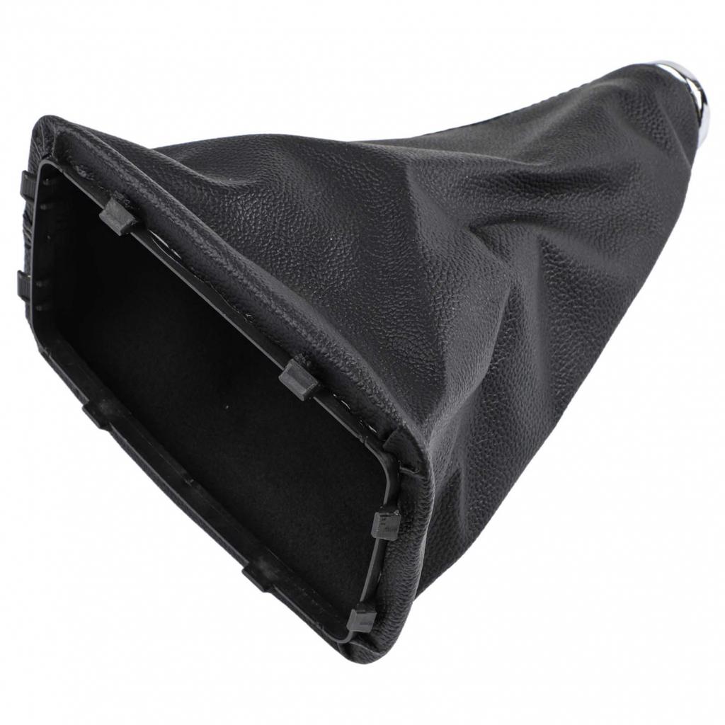 PU Leather Shift Lever Cover Comfortable Grip Easy Installation