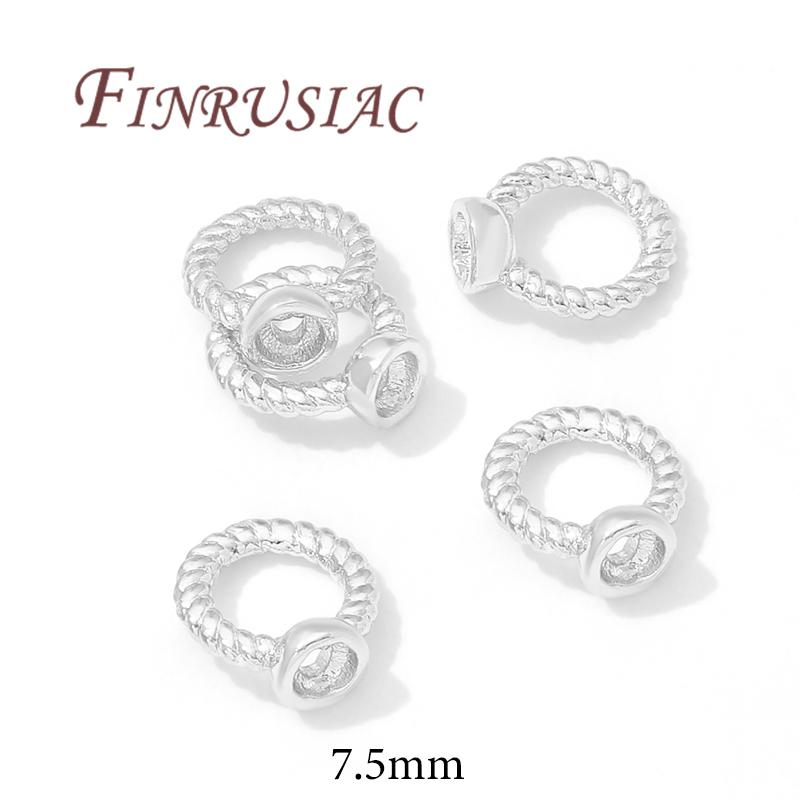 4mm Crimp End Bead Accessories 18K Gold Plated Clam Shell Bead Tip,Crimp Ends,Ball Chain Connectors,DIY Jewelry Making Supplies
