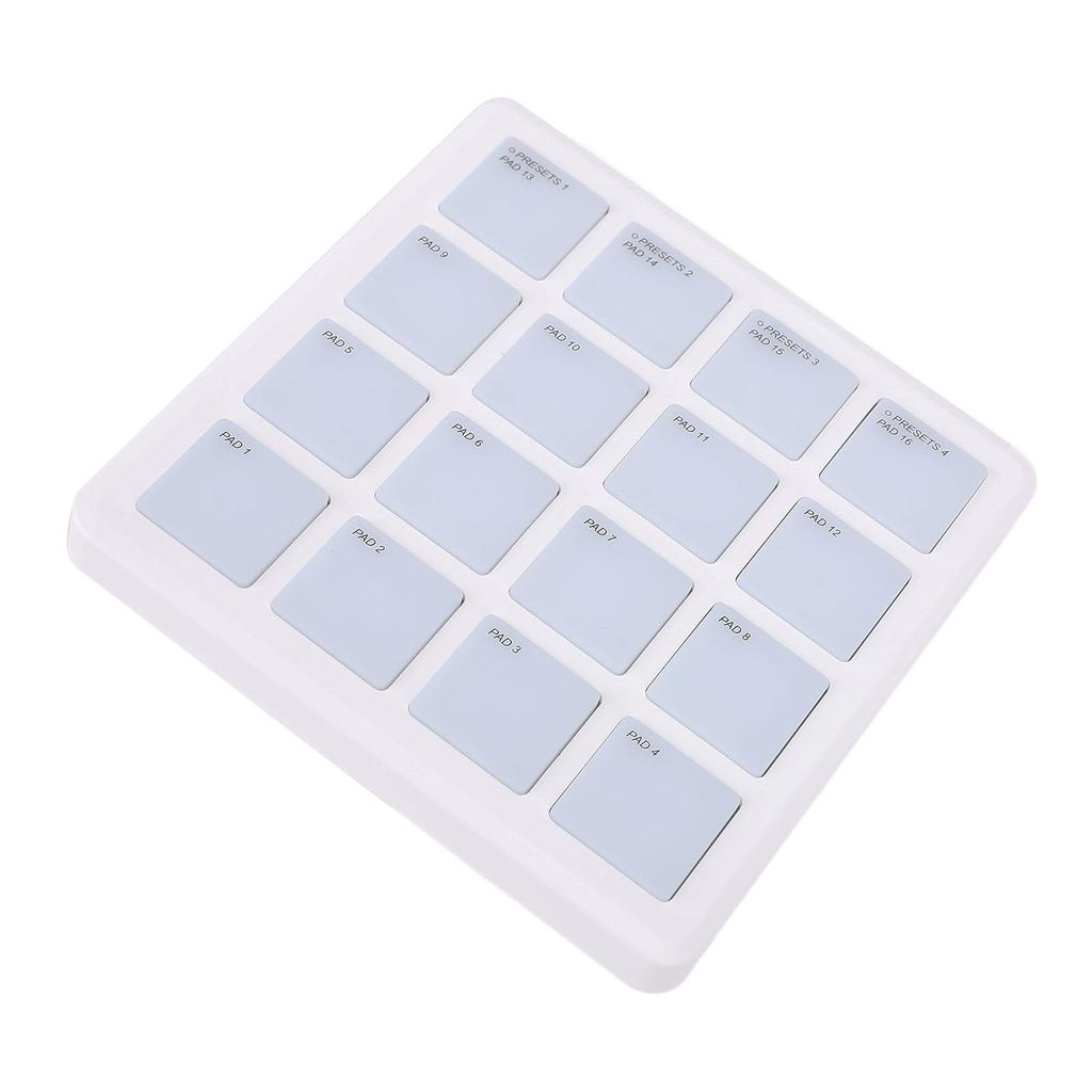 Wireless MIDI Controller Pad RGB Backlight Portable USB C MIDI Controller Strike Pad for Arranger