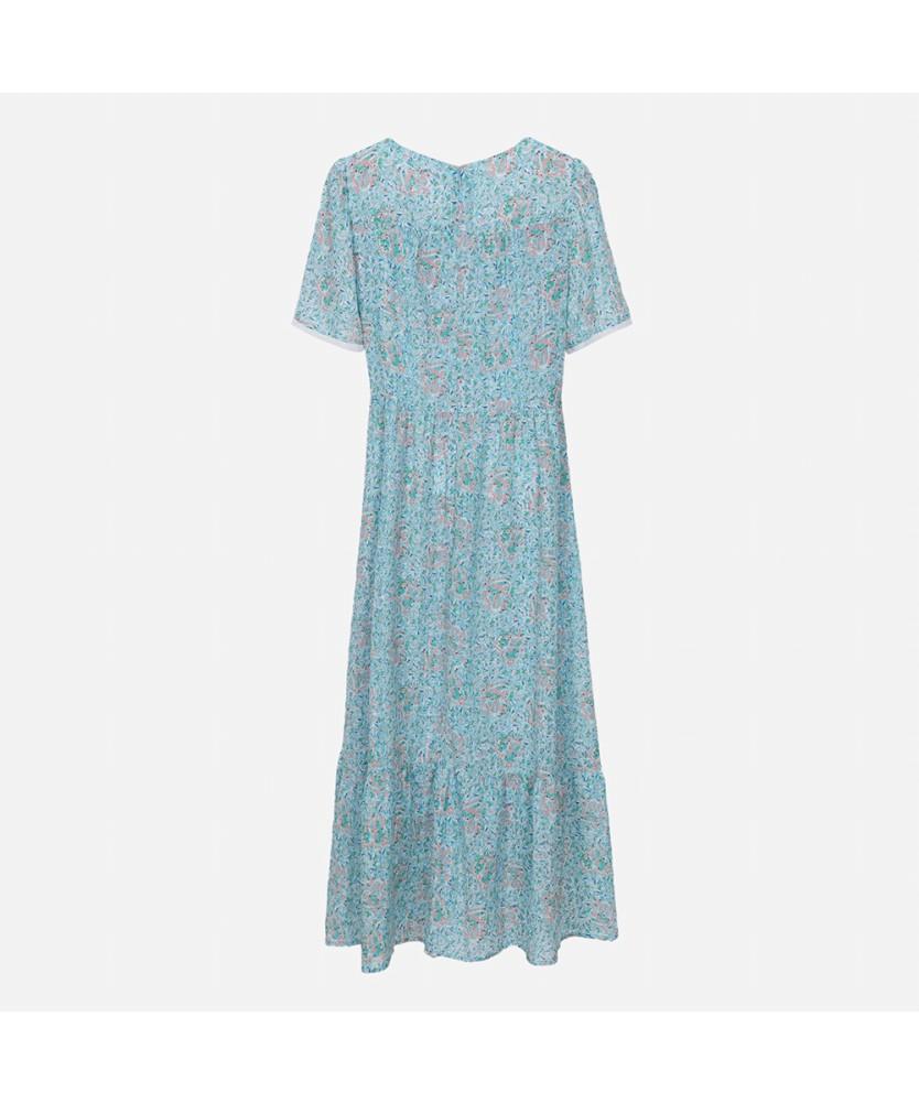 THURSDAY ISLAND Square Neck Dress_T254Mop254W