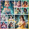 Full Range of Cartoon Diamond Paintings New Full Diamond Handmade DIY Diamond Embroidery Decorative Painting Material Package