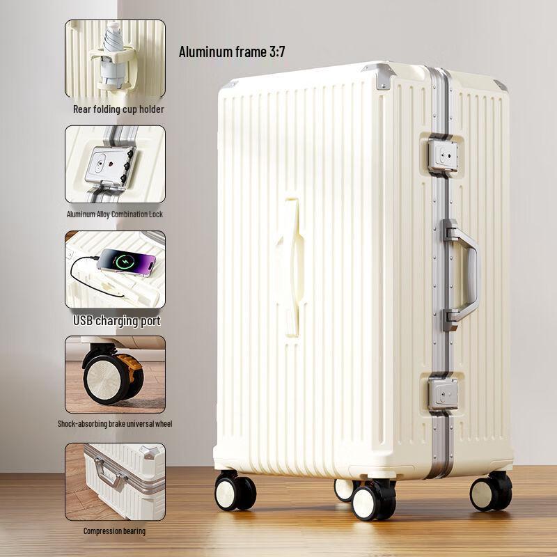 Li Shen Aluminum Frame Spinner Luggage