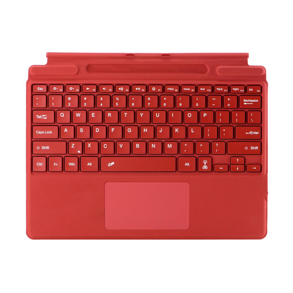 Compatible Magnetic Bluetooth Keyboard with Backlit Touch Control for Microsoft Surface Pro 8/9/10/11/X