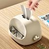 Household Multifu Tissue Holder Ins Style Solid Color Dustproof Cute Ear Tissue Box for Living Room Napkin Dispenser Box Storage