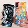 For Infinix Hot 12 Play Case Cover Cute Cat Luxury Fashion Funny Painted Phone Casing For Infinix X6816 X6816C