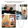 LIOOBO Fitness Chain Fitness Extension Chain 60x4cm Chain M7 Carabiner