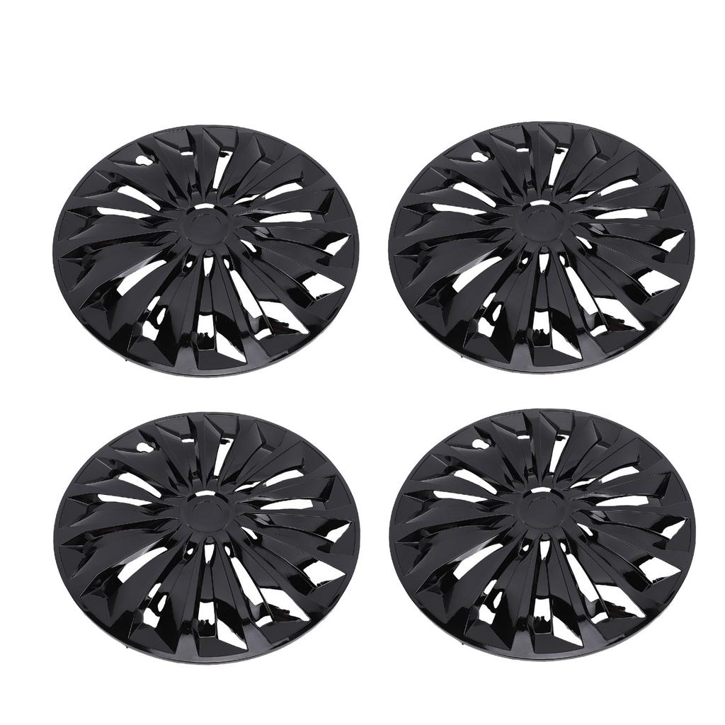 4 szt. 15-calowe Kołpaki Kół Pełne Stylowy Wygląd Dopasowanie do Felgi R15 dla Większości Samochodów Ciężarówek SUV