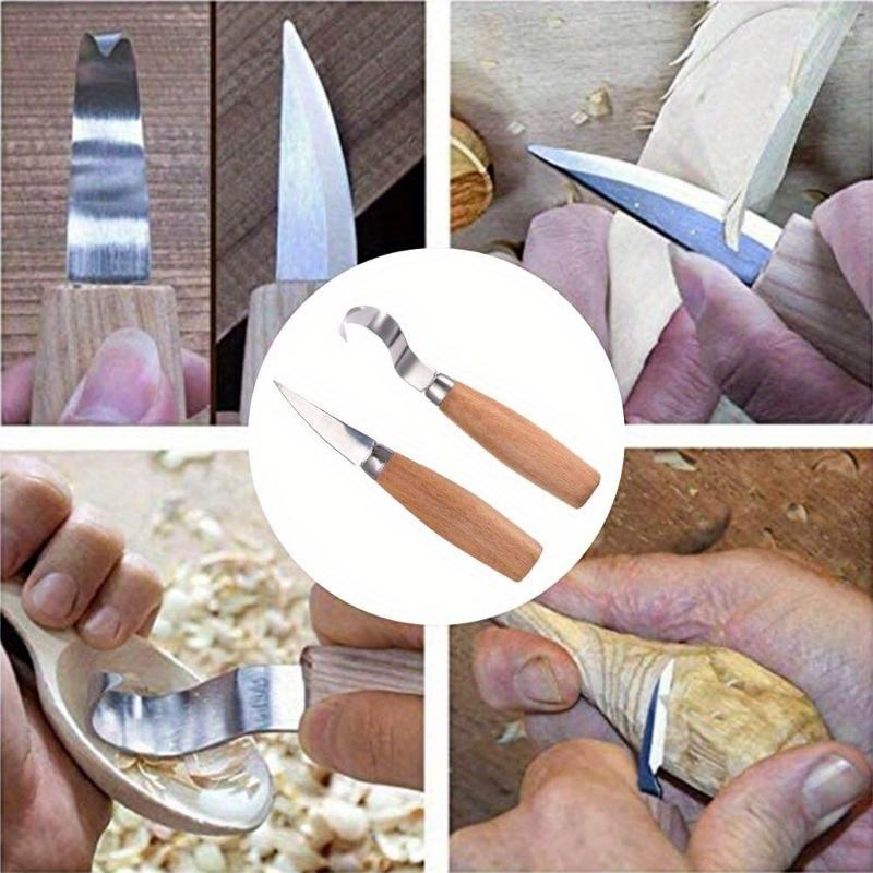 Woodworking Wood Carving Kit Set Hand Carving Chisel Knife Sharp-edged DIY Wood Gouge Chisel Carpenter Tools