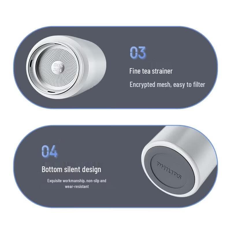 Philips Smart Insulated Stainless Steel Mug