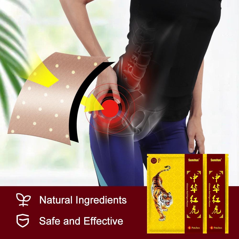 Sumifun Neck Shoulder Back Waist Herbal Eco-Friendly Sticker Patch Plaster K000002 2 Year Shelf Life