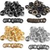 Grommets Sewing Metal Eyelets 10.5mm Round Inner Hole Grommets DIY Leathercraft