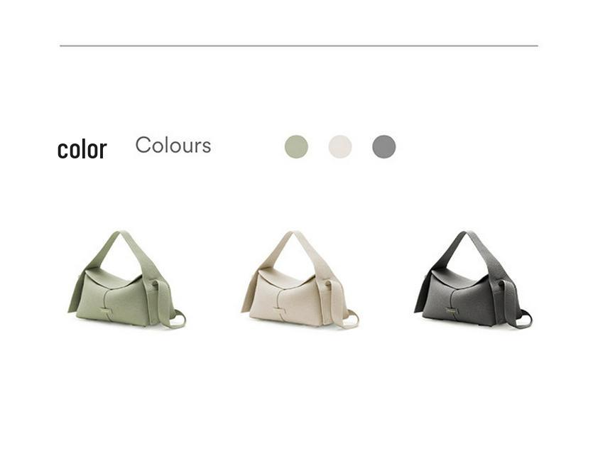 Yamashita Ear-Hanging Genuine Leather Womens Hobo Bag - Versatile Simple Handbag, Shoulder & Crossbody Bag for Commuting