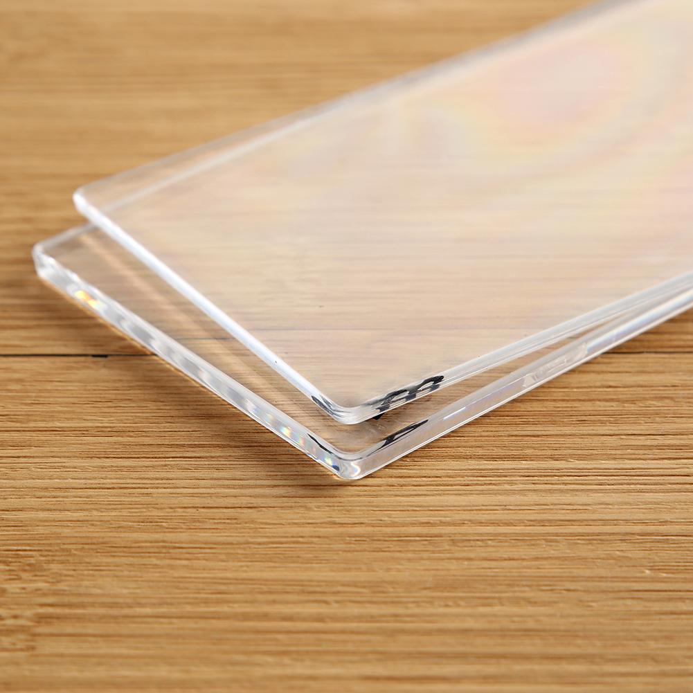 3mm 5mm Clear Acrylic Cutting Dies Mat Plate For DIY Embossing Cutting Dies Machine Scrapbooking Dies Cutter Die-Cut Machine