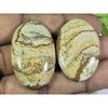 113Cts. 2Pcs Natural Picture Jasper Oval Cabochon Gemstone 25X38-25X40MM A-92