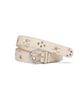 Deulailojeu Flower Stud Belt (Cream)