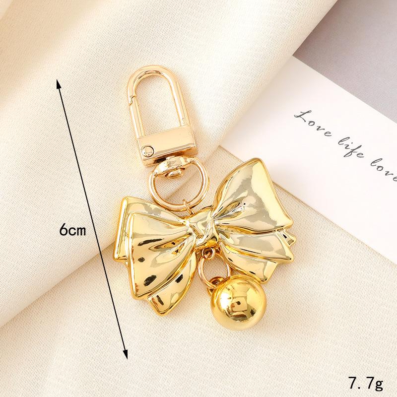Handmade Colorful Bow Pendant Phone Case Keychain Lanyard Charm