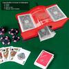 Easy-To-Use Manual Card Shuffler with Handle Card Shuffler Mixer  Poker Gatherings