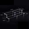 Acrylic Multi-layer Trapezoidal Display Stand for Figures & Jewelry