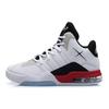 Li Ning Synthetic Leather Slip Resistant Abrasion Resistant Mid Top Vintage Basketball Shoes Women's Standard White AGBP082-1