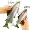 Artificial Wobblers Baits 20/30cm 135/400g Sea Fishing Big Size Simulate Fish Soft Lure Pike Swimbait Crank Bait Pesca Tackle