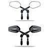 EasyDo Bicycle Rearview Handlebar Mirrors 360 Degree Rotate Cycling Rear View MTB Bike Handle Rearview Mirror
