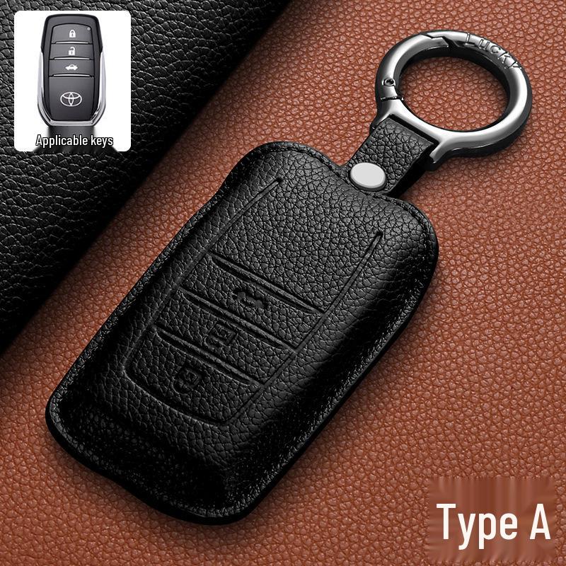 Compatible Key Case for Toyota: Camry, Highlander, RAV4, Corolla, Levin, Prado, Avalon