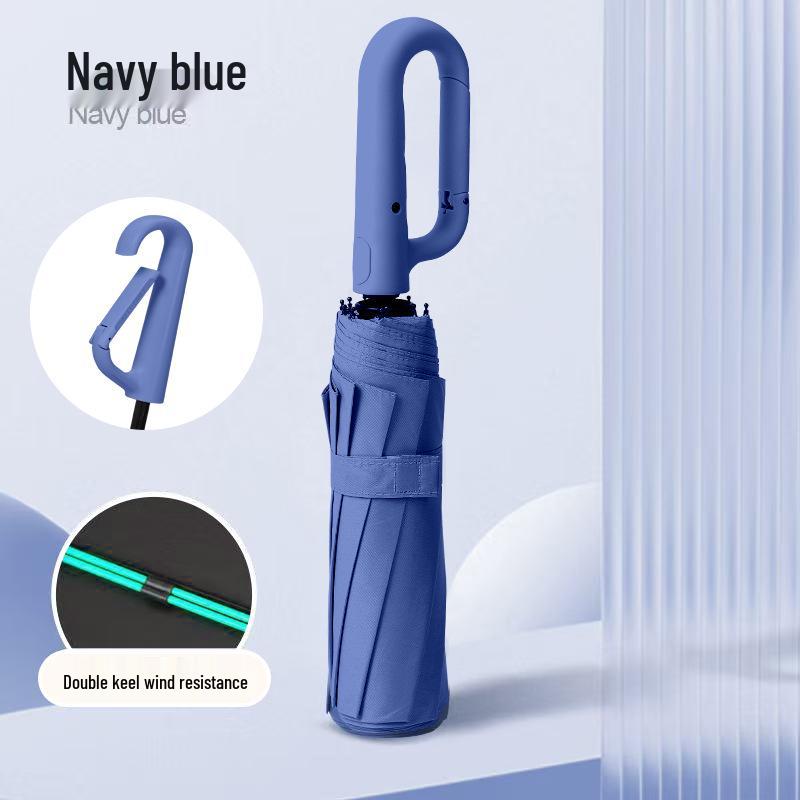 Loop Umbrella: Automatic Folding Large High-End Dual-Use Sun and Rain Umbrella for Men and Women