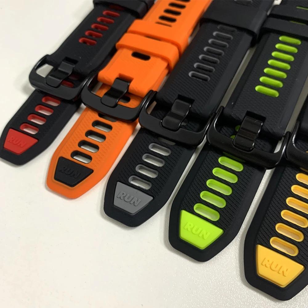 Silicone Wrist Band For TicWatch Pro 3 Ultra GPS/2020 GTH 2 S2 E 2 E3 GTX GTW Strap Accessories 20mm 22mm Sport Replace Bracelet